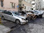 Опожариха три коли в центъра на Варна