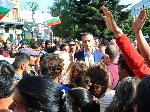 Бургас - Ромски протест пред сградата на Община Бургас