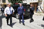 Премиерът Бойко Борисов инспектира новостроящ се храм във Варна