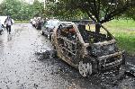 Бургас – Опожарен автомобил
