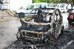Бургас – Опожарен автомобил