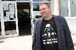 Кандидатът на ГЕРБ Емил Радев гласува във Варна