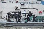 Русе - Демонстрация по обезвреждане на кораб в река Дунав