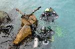 "Приятели на морето" - Бургас   почистиха  морското дъно около остров Света Анастасия