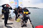Бургас - Водолази чистят морското дъно