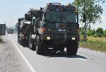 Тежка военна техника  премина през Петолъчката