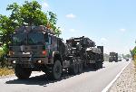 Пътен възел Петолъчката, Сливен - Тежка военна техника