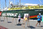 Бургас - Ветроход на „Грийнпийс“ Rainbow Warrior