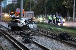 София – Тежка катастрофа на столичните булеварди "Възкресение" и "Никола Мушанов" /нови снимки/