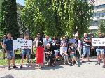 Близки и приятели на убития Алекс протестираха в Бяла за справедлива присъда