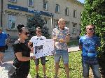 гр.Бяла - Протест срещу намалена присъда