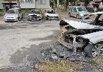 Русе - Опожарени автомобили