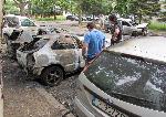 Русе - Опожарени автомобили