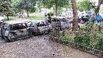 Русе - Опожарени автомобили