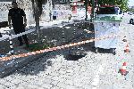 Дупка зейна в паветата на столичния булевард „Христо Смирненски“
