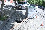 София - Пропаднала настилка на булевард „Христо Смирненски“