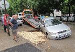 Автомобил пропадна в необозначен изкоп на „Топлофикация“