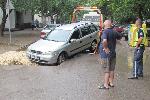Русе - Пропаднал автомобил в необозначен изкоп на „Топлофикация“