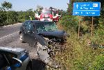 Камион и кола катастрофираха челно край Велико Търново