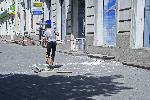 София - Паднало парче от балкон