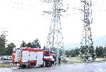 София - Авария на електропроводи с високо напрежение
