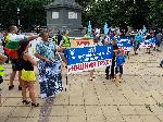 Полицаите излязоха на протест във Варна