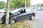 Бургас - Катастрофа на автомобил в дърво