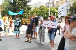 Бургас - Протест на собственици на имоти заради спрян строеж