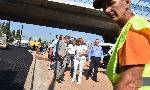 София – Инспекция на ремонта по булевард „Искърско шосе”