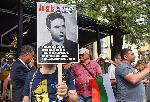 София - Изложба и протест пред Руския културен център