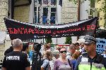 София - Изложба и протест пред Руския културен център