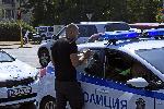 София - Катастрофа с автобус на градския транспорт и камион пред руското посолство