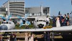 Бургас - Венчавка на крилото на самолет Ту – 154