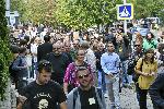 София - Протест в защита на свободата на словото пред Българско национално радио