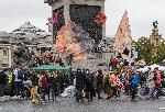 Лондон - Демонстрация "Бунт срещу унищожението" на Extinction rebellion