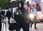 София - Пристигане на националния отбор на Англия