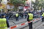 Полиция и протестиращи блокираха района около ВСС