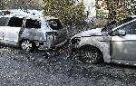София - Опожарени автомобили в квартал „Хиподрума”