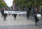 Национално дружество "Традиция" направи протестно шествие по "Витошка"