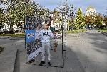 София - Протест в клетка