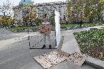 София - Протест в клетка