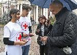 София - Младежки червен кръст - Раздаване на донорски карти