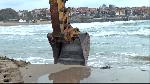 Архив - Созопол - Нерегламентирано изземване на пясък от морето