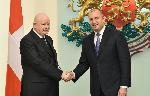 Румен Радев посрещна Великия магистър на Суверенния Малтийски орден фра Джакомо Дала Торе дел Темпио ди Сангуинето