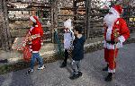 Варна - Дядо Коледа в зоопарка