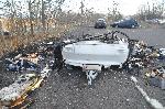 Бургас - Жертва на пожар в каравана