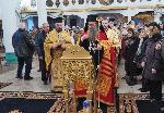 Митрополит Николай отслужи молебен за Ивановден в Хасково