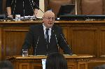 СОФИЯ - Народно събрание - Гласуване на Емил Димитров - Ревизоро за екоминистър