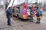 Русе - Пожар в аспирацията на магазин