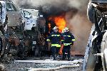 Огнен ад в автоморга до ЖП гарата в Хасково